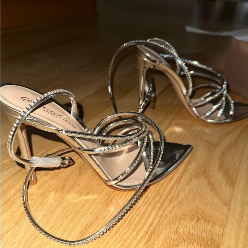 GIANVITO ROSSI LEATHER SANDAL - Picture 5 of 8